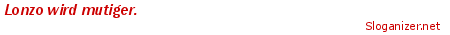 generiert von Sloganizer