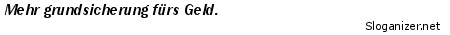 generiert von Sloganizer